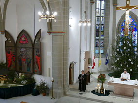 Weihnachtsfrieden in Naumburg (Foto: Karl-Franz Thiede)